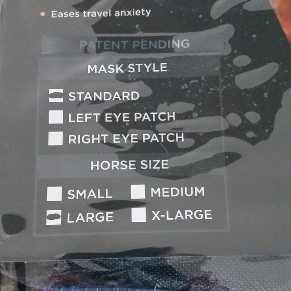 Horse REM Restoration Equine Mask Standard Style Horse size Large - Picture 2 of 6